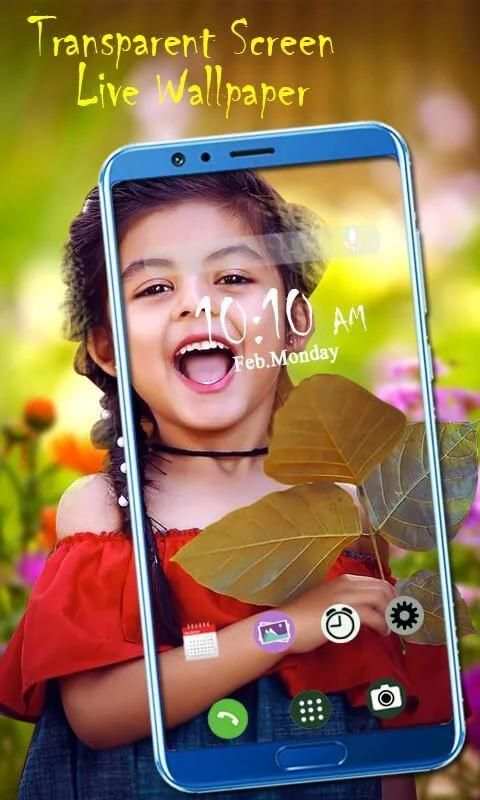 Transparent live wallpaper screenshot 2