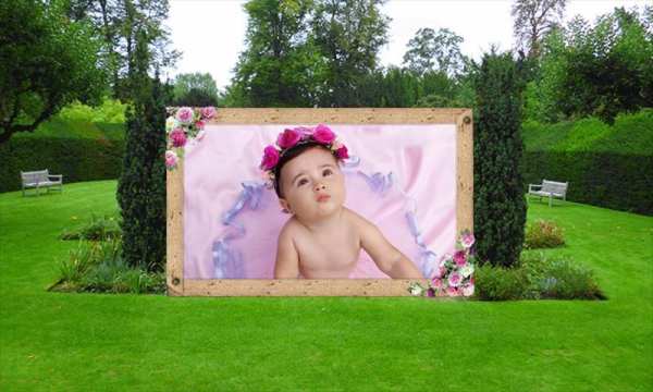 Awesome Garden Frame Photo application screenshot 9