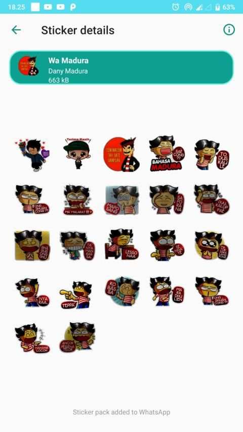 Sticker Wa Madura 2020 screenshot 5