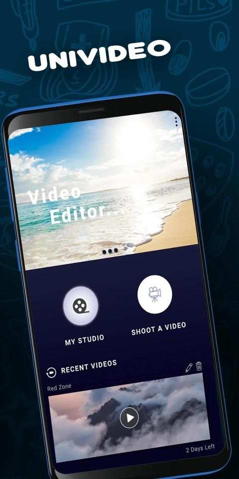 UniVideo- Free Video Editor स्क्रीनशॉट 4