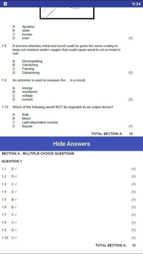Grade 9 Technology Mobile Application स्क्रीनशॉट 4