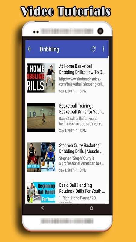 Basketball Training Guide screenshot 2