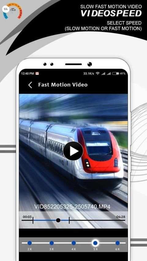 Slow Fast Motion Video – VideoSpeed स्क्रीनशॉट 3