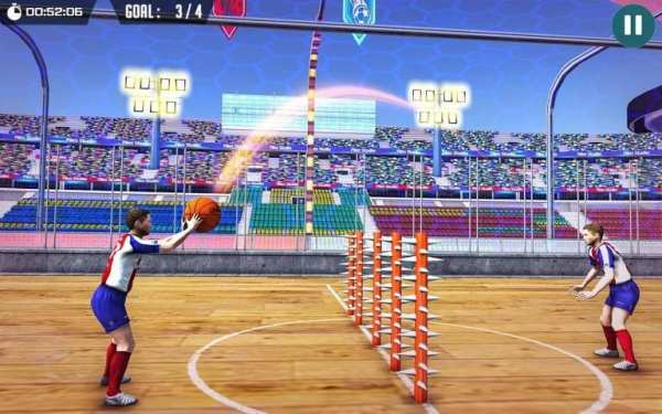 Epic Flip Dunk Basketball 3D स्क्रीनशॉट 1