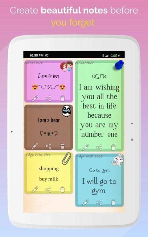 Notepad: Sticky Notes & Memo screenshot 1