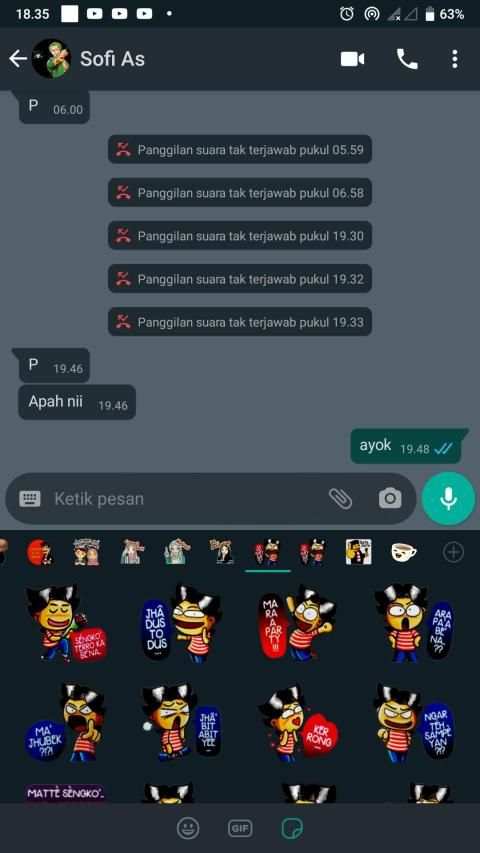 Sticker Wa Madura 2020 screenshot 6