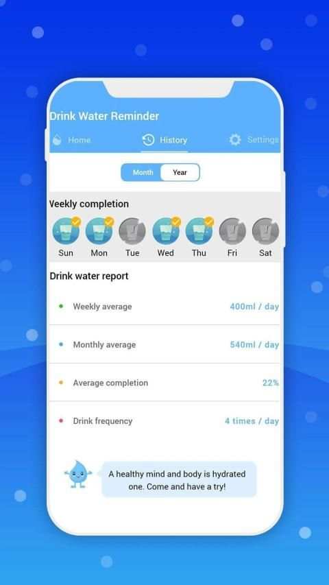 Best Water Reminder स्क्रीनशॉट 4