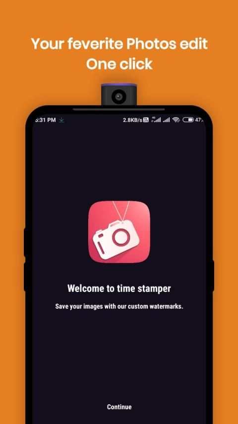 Photo Timestamp: Auto stamper Datetime Shot Camera screenshot 7
