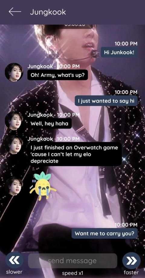 BTS Messenger 3 (simulator) screenshot 2