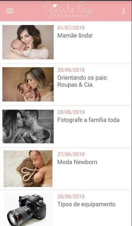 Dicas & Newborn by Gisele Fap screenshot 4