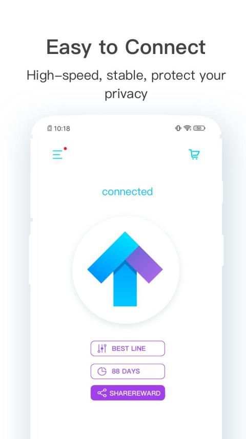 Upnet VPN स्क्रीनशॉट 3