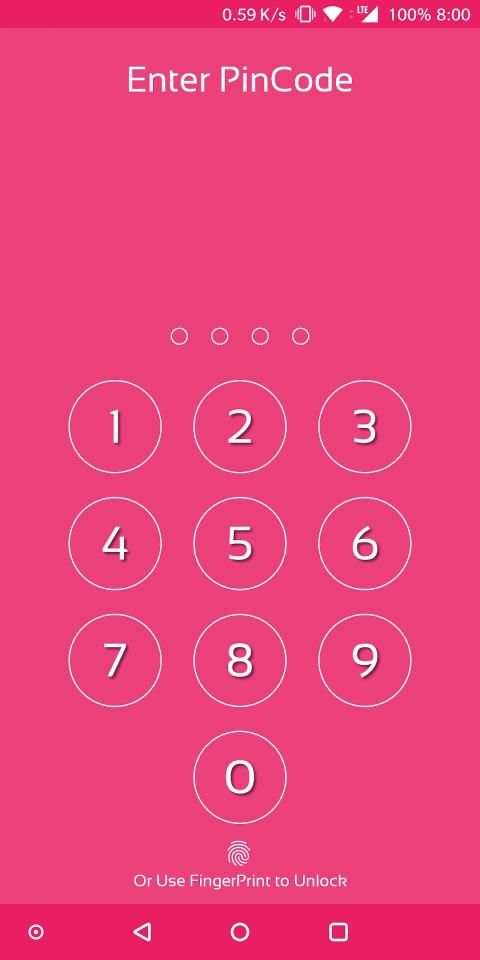 Secret Diary With Lock स्क्रीनशॉट 9