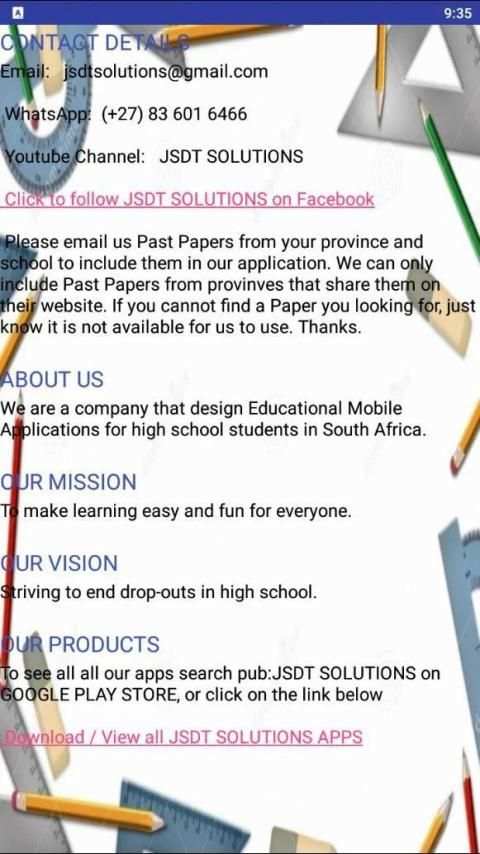 Grade 9 Technology Mobile Application screenshot 2