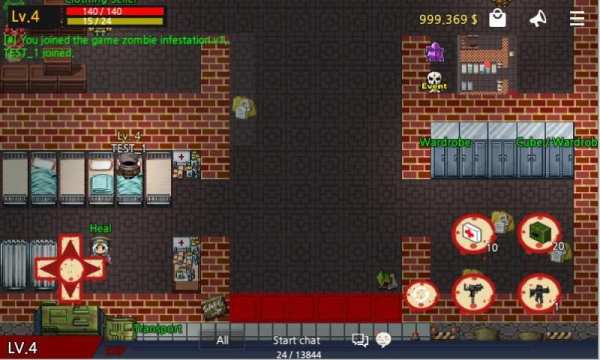 zombie infestation RPG MMO screenshot 5