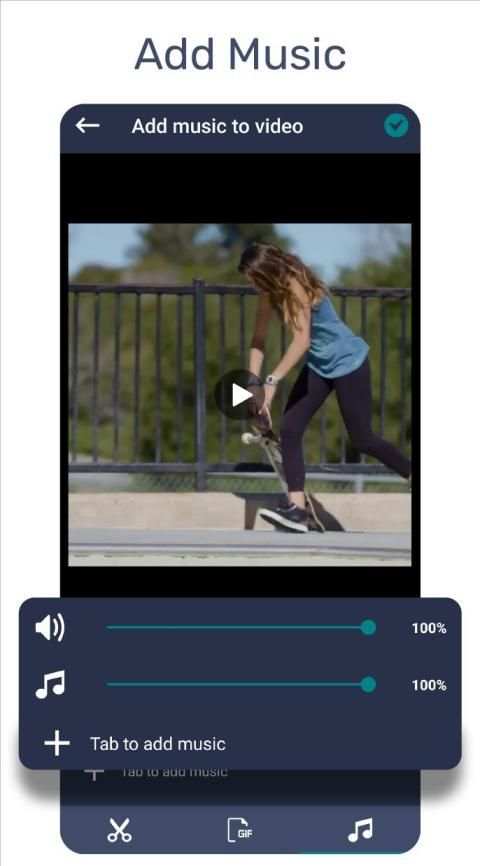Video Editor with Music - Free and No Watermark screenshot 5