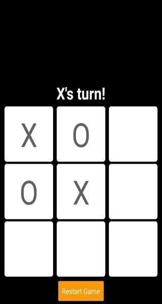 TictacToe game screenshot 2