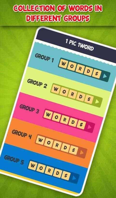 1 Pic 1 Word : Free Offline Picture to Word Game स्क्रीनशॉट 7
