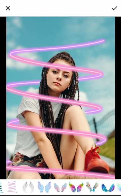 Neon Photo Editor : Neon Light Effects screenshot 1