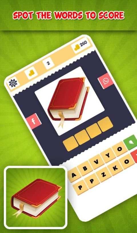 1 Pic 1 Word : Free Offline Picture to Word Game स्क्रीनशॉट 6