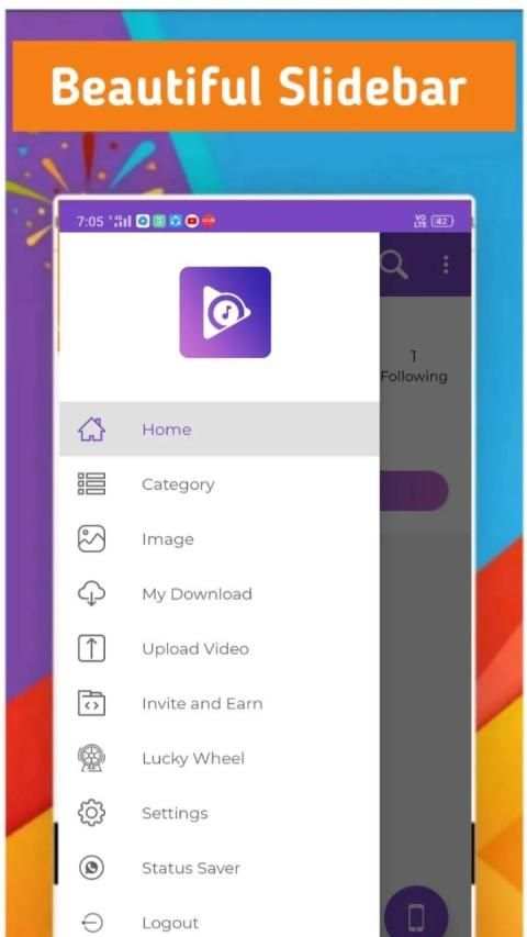 Vilo Video Status - Share video Status & reward स्क्रीनशॉट 5