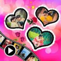 Anniversary Video Maker with song & Photo Sideshow