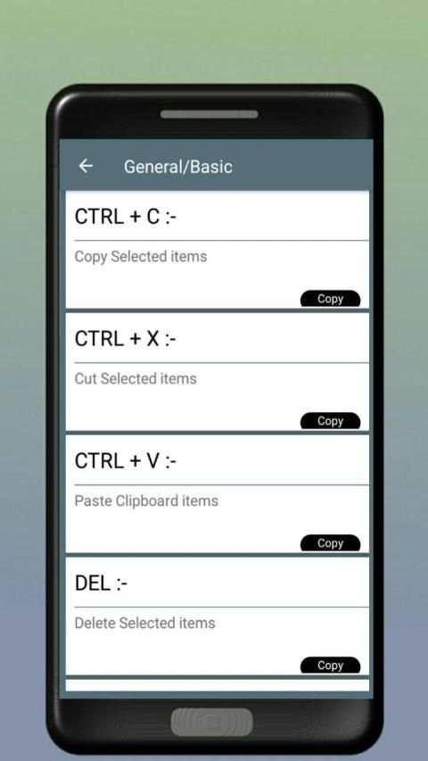 Computer Shortcut Keys : Keyboard Shortcut Keys screenshot 2