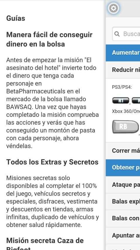 Trucos GT@V+ screenshot 4