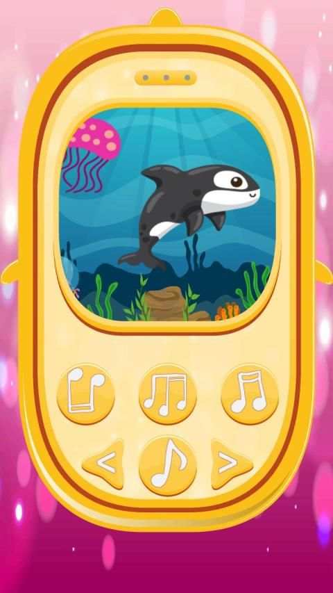 Baby Phone Toy Shark स्क्रीनशॉट 5