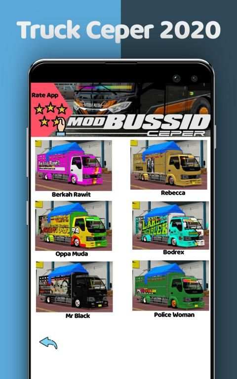 Mod Bussid Ceper स्क्रीनशॉट 1