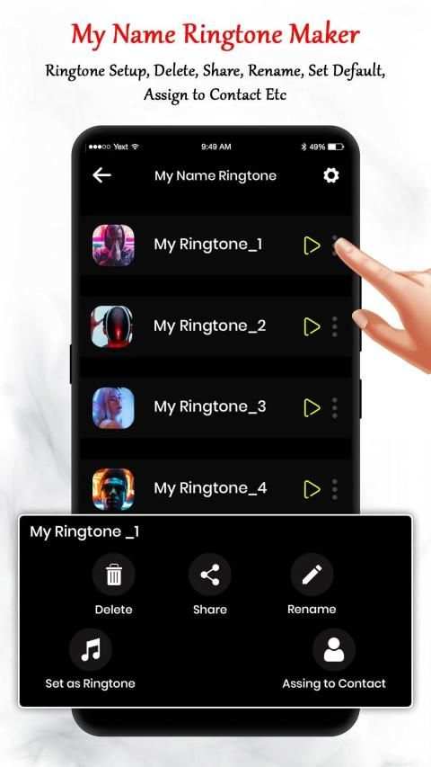 My Name Ringtone With Mp3 Music Cutter screenshot 2