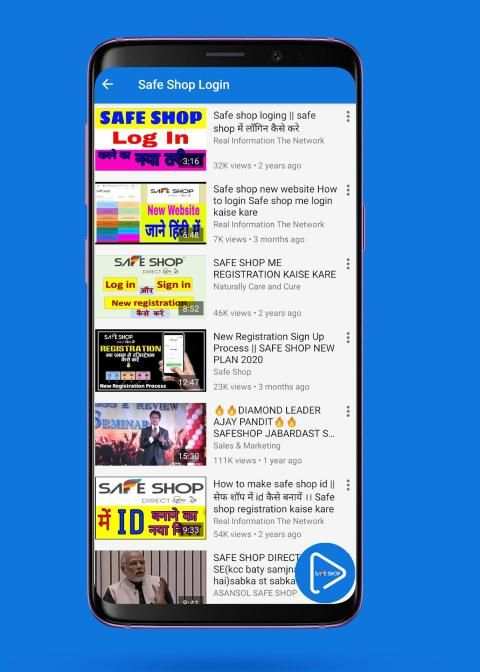 Safe Shop Tube: Motivational Audio & Video screenshot 5