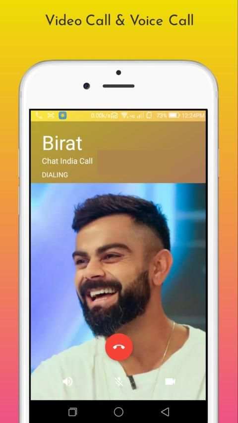 Chat India - Fast Video Call, Voice Call Messenger स्क्रीनशॉट 2
