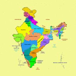India Map & Capitals