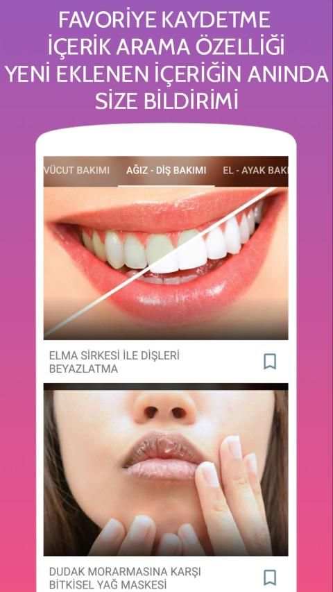 Cilt Bakımı - Doğal Güzellik - Cilt Sağlığı -Diyet screenshot 21