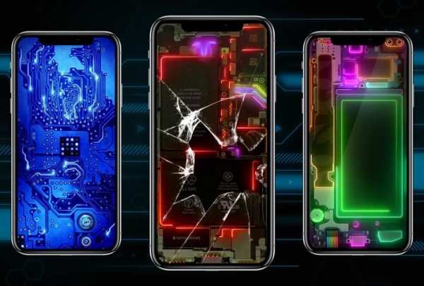 Phone Electricity HD Live Wallpaper 2020 screenshot 4