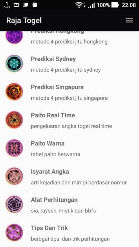 Raja Togel screenshot 5