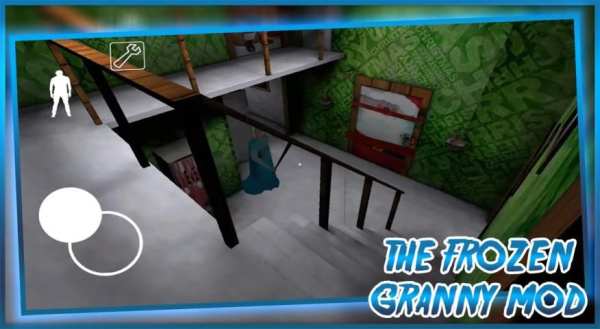 Secret Granny Elsa! Horror: Steath Frozen MOD screenshot 1