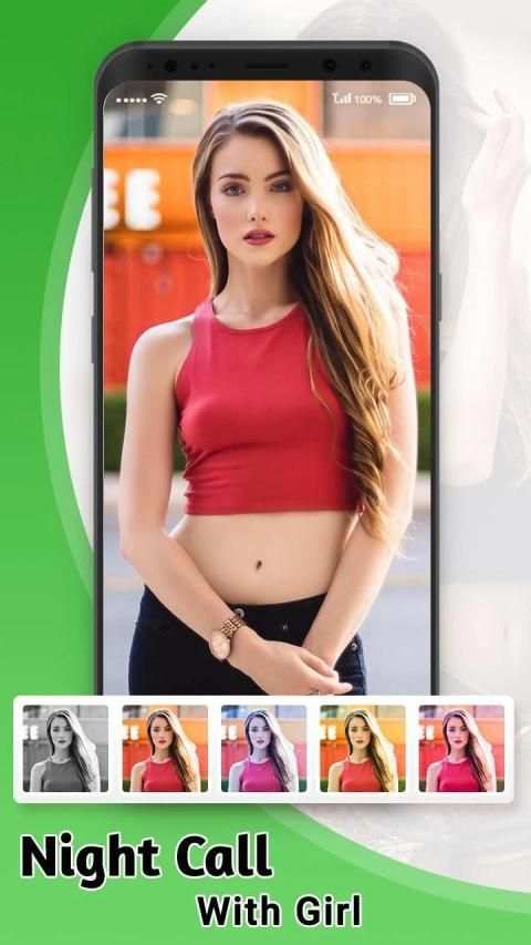 Night Call with Girls: Girls Fun Chat Prank screenshot 4