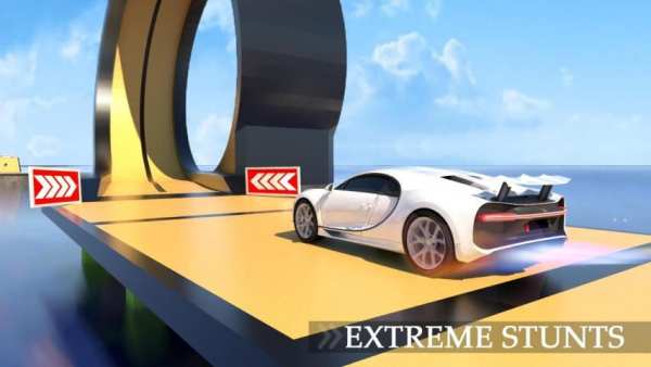 Mega Ramp Car Stunts : Crazy Stunt Car ramp स्क्रीनशॉट 5
