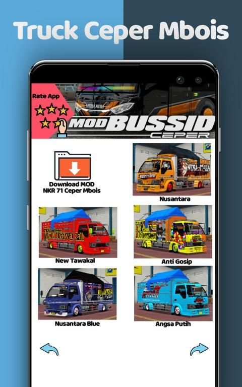 Mod Bussid Ceper स्क्रीनशॉट 2