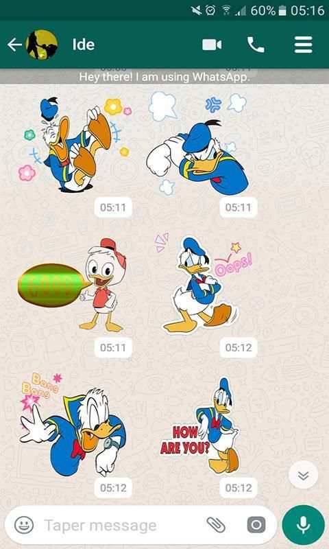 Cute Duck Stickers For Whatsapp screenshot 2