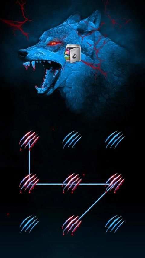 AppLock Live Theme Wolf – Paid Theme screenshot 4