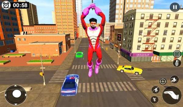 Grand City Mafia Crime - Super Rope Hero Game screenshot 3