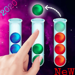 ikon Bubble Sort Color Puzzle Game 3D