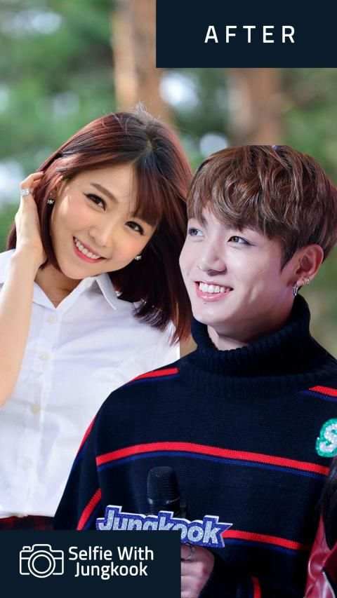 Selfie With Jungkook BTS screenshot 1