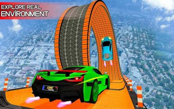 Extreme City Racing Stunts: GT Car Driving स्क्रीनशॉट 4