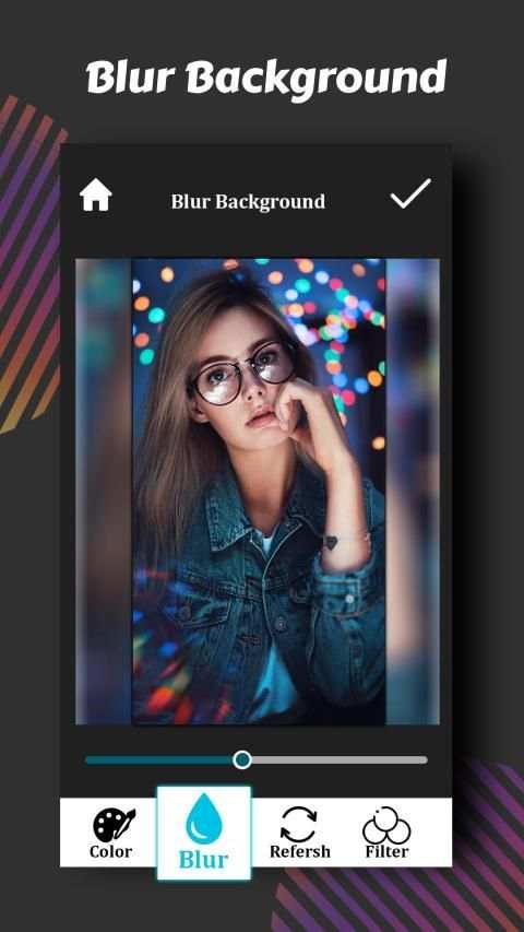 Insta fitter - Blur Photo Square editor screenshot 6