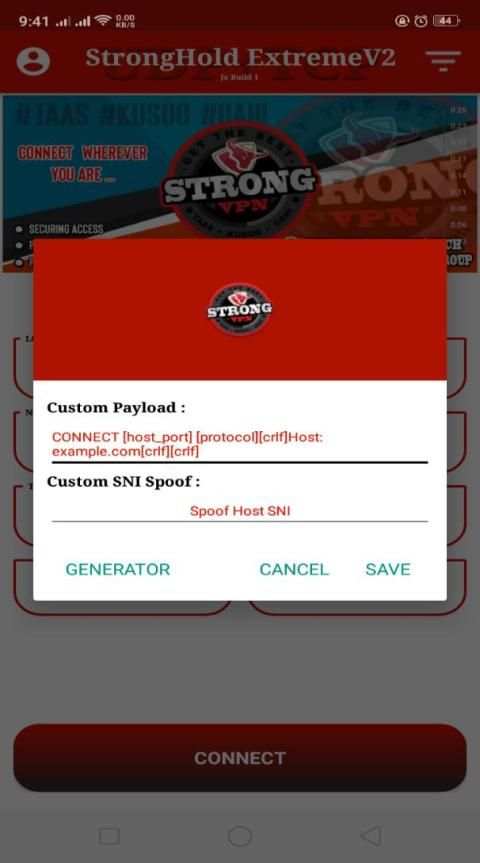 StrongHold VPN EXTREME v2.0 screenshot 3