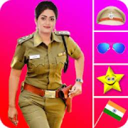 Women Police Suit Photo Editor 2020