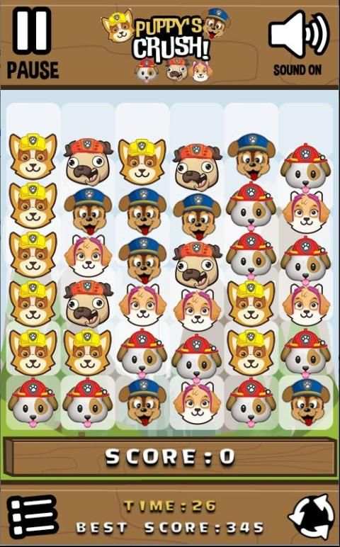 Puppy Patrol Crush screenshot 2